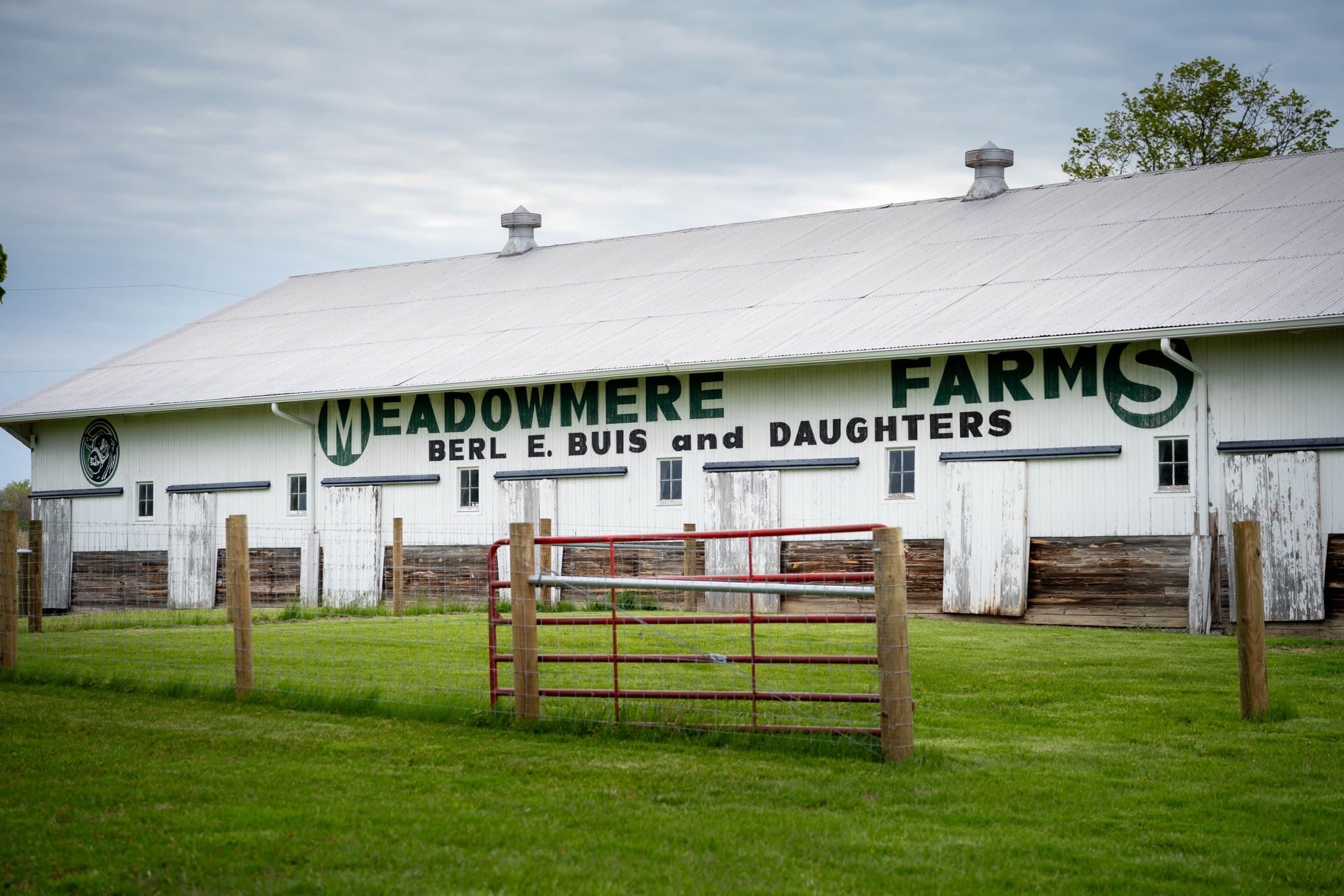 The Meadowmere Farms barn — Berl E. Buis and Daughters
